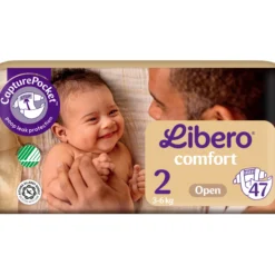 Teippivaippa Libero 47 kpl Comfort 2, 3-6 kg