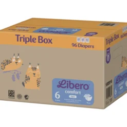 Teippivaippa Libero 96 kpl Comfort 6, 13-20 kg Triple Box