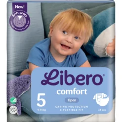 Teippivaippa Libero 34 kpl Comfort 5, 9-14 kg