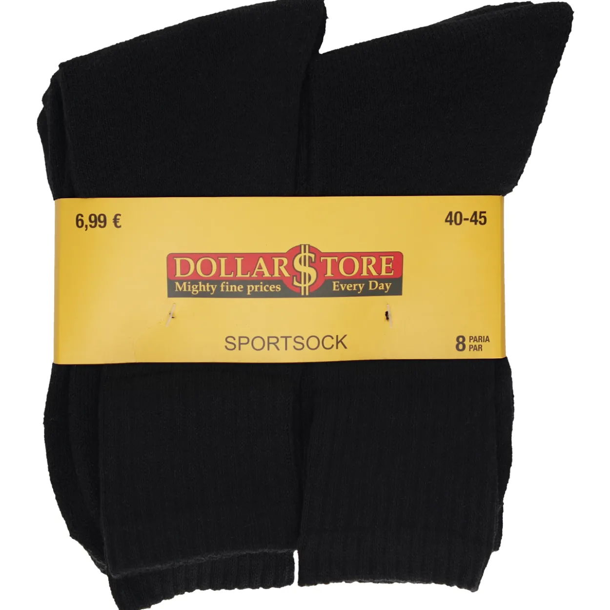 Tennissukat Dollarstore Unisex 8 pr/pkt