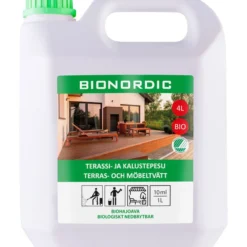 Terassi- ja kalustepesu Bionordic 4 L