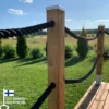 Terassin köysikaide Patio Terassit, 3 m, ruskea
