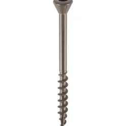 Terassiruuvi Brücke 4,2 x 55 mm, Ruspert, ruskea, 250 kpl