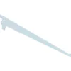 Teräshyllynkannatin ES32 350 mm, valkoinen
