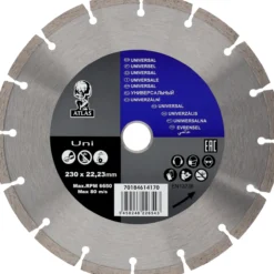 Timanttikatkaisulaikka Atlas 230 mm