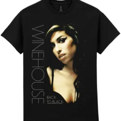 T-paita Amy Winehouse Back To Black