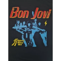 T-paita Bon Jovi Slippery When Wet