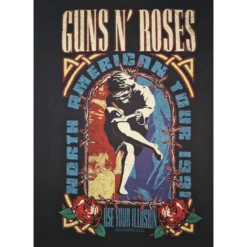 T-paita Guns N´ Roses Use Your Illution album inspired