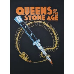 T-paita Queens of the Stone Age Snake Skeleton