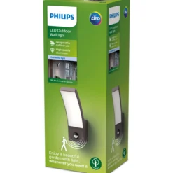 Tunnistinvalaisin Philips Splay antrasiitti 12W 40K