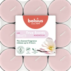 Tuoksulämpökynttilä Bolsius 18 kpl Magnolia