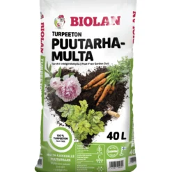 Turpeeton puutarhamulta Biolan 40 l