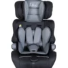 Turvaistuin Kikid Basic 76-150 cm R129, musta-harmaa