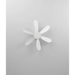 Tuuletinvalaisin Eglo Clovely 15W LED CCT IP20 valkoinen