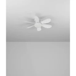 Tuuletinvalaisin Eglo Clovely 15W LED CCT IP20 valkoinen