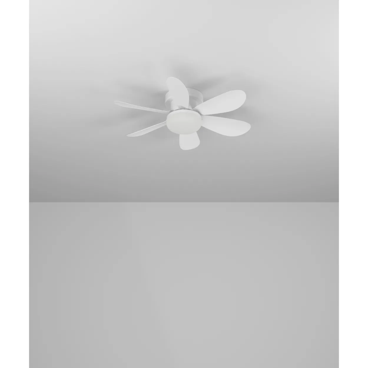 Tuuletinvalaisin Eglo Clovely 15W LED CCT IP20 valkoinen