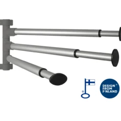 Tuuletusteline Duster M3 harmaa