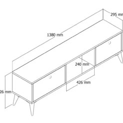 TV-taso Chic Home 138 cm Esa