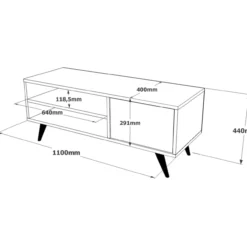 TV-taso Chic Home 110 cm Kaapo