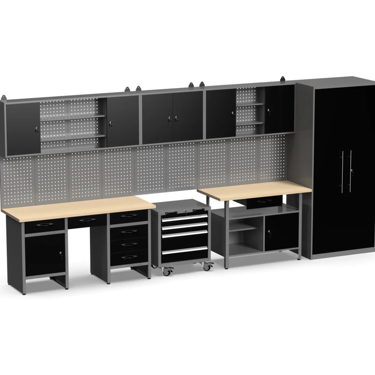 Työkalukaapisto Timco Elite+ 450 x 60 x 205 cm
