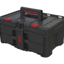 Työkalulaatikko Keter Stack'n'roll 2 laatikkoa