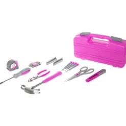 TYÖKALUSETTI PINK 39-OSAINEN