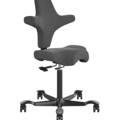 Työtuoli Lykke Comfort ergonominen tummanharmaa