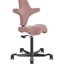 Työtuoli Lykke Comfort ergonominen pinkki