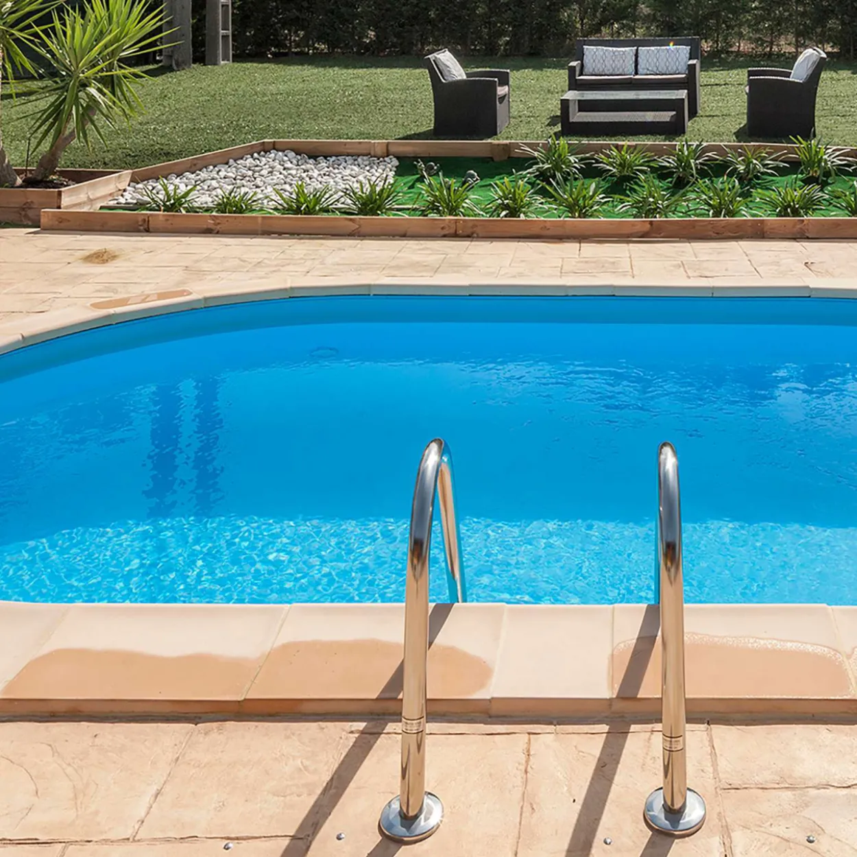 Uima-allas Gre by Swim & Fun 700 x 320 x 150 cm maahan upotettava, ovaali