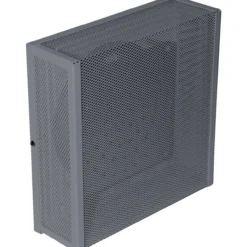 Ulkoilmasäleikkö 250 x 250 x 80 mm, putkihalkaisija 160 mm, harmaa