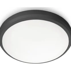 Ulkokattovalaisin Philips Doris musta 6W 40K IP54