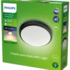Ulkokattovalaisin Philips Doris musta 6W 27K IP54