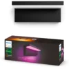 Ulkoseinävalaisin Philips Hue Nyro White and Color Ambiance 13.5W, musta