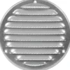 Ulkosäleikkö Europlast MR125Zn halkaisija 125 mm metalli galvanoitu