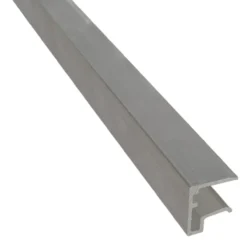 U-päätelista Keraplast, 10 mm alumiini 3,5 m