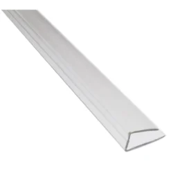 U-päätelista Keraplast, 6 mm PC-muovi kirkas 2,1 m