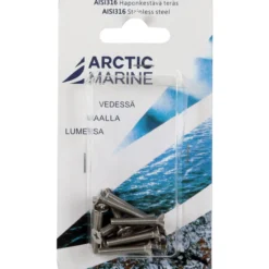 Uraruuvi Arctic Marine DIN965 M4x20 A4, 16 kpl