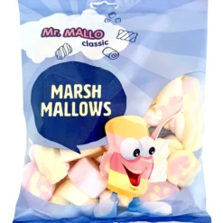 Vaahtokarkki Mr. Mallo 150 g Smiley Mix