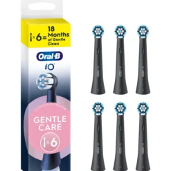 Vaihtoharja Oral-B 6 kpl iO Gentle Care Black