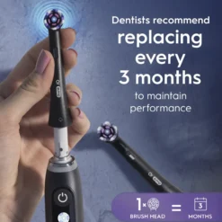 Vaihtoharja Oral-B 3 kpl iO Radiant White Black