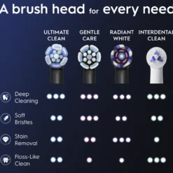 Vaihtoharja Oral-B 6 kpl iO Ultimate Clean Black