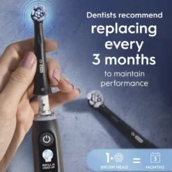 Vaihtoharja Oral-B 6 kpl iO Ultimate Clean Black