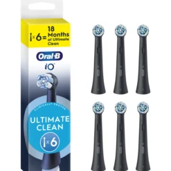 Vaihtoharja Oral-B 6 kpl iO Ultimate Clean Black