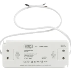 Vakiojänniteliitäntälaite Led Energie 12V 50W IP20 155 x 65 x 22 mm
