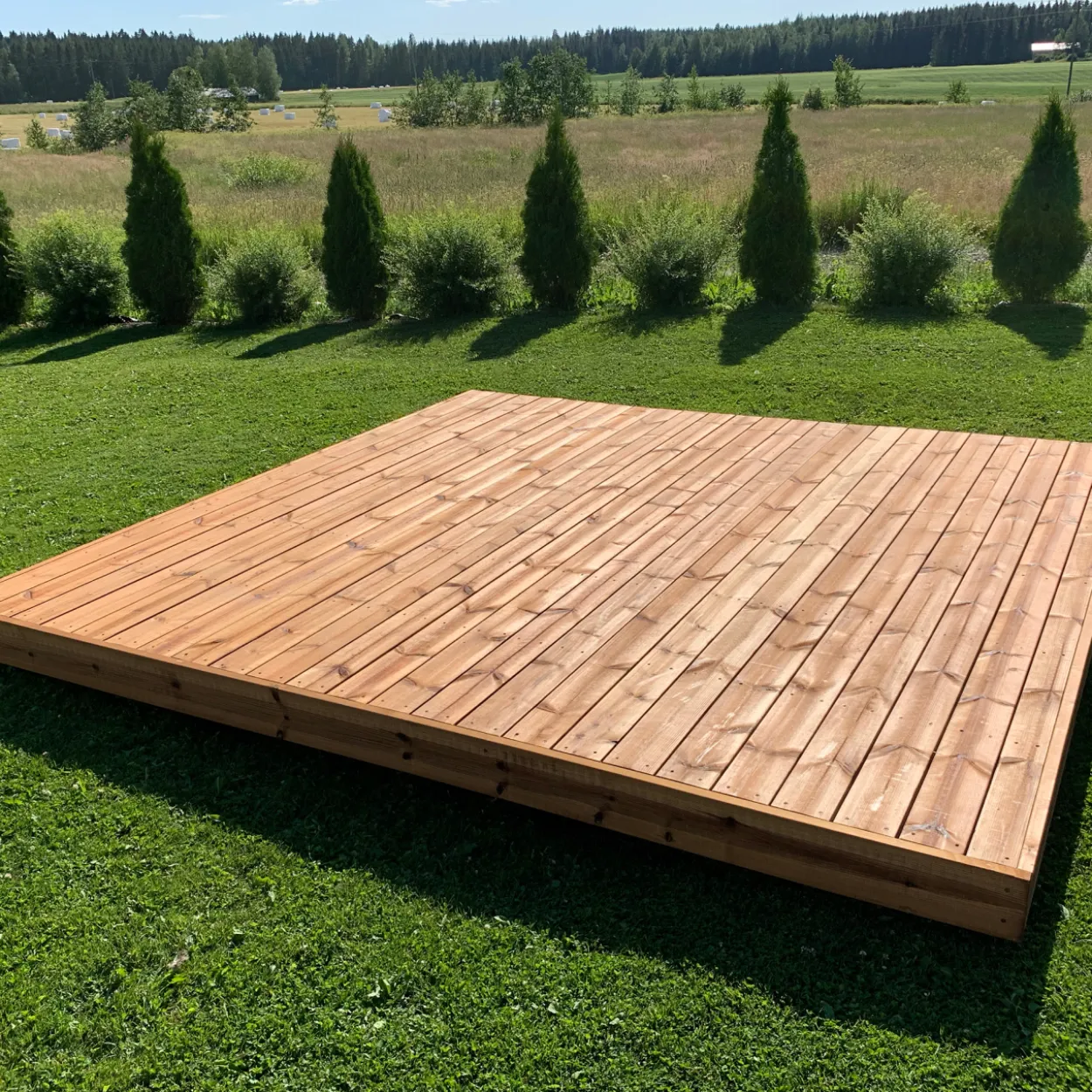Valmisterassi Patio Terassit Classic 3x5 kestopuu