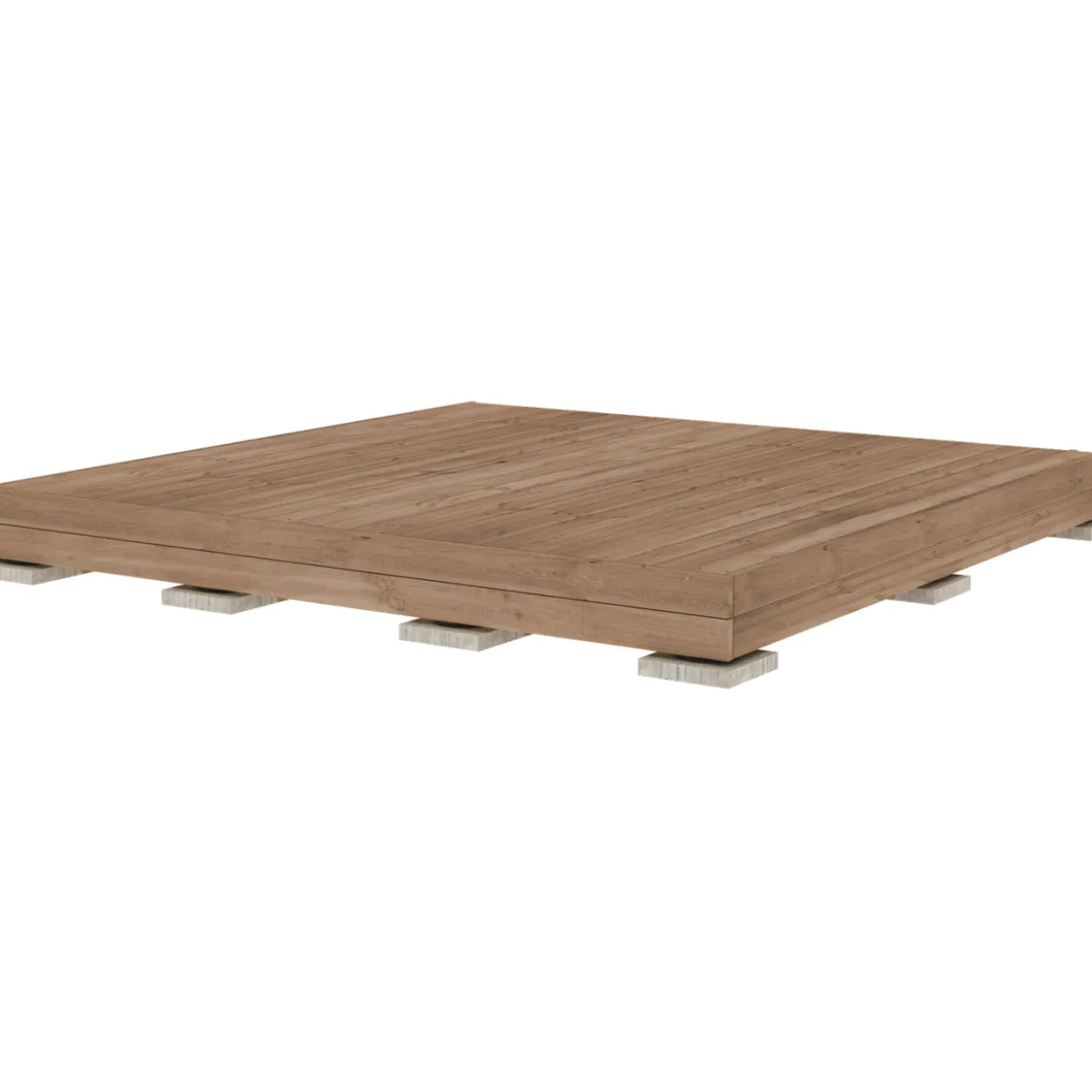 Valmisterassi Patio Terassit Classic 2x5 kestopuu