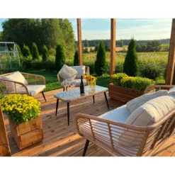 Valmisterassi 3x3 Patio Terassit Classic kestopuu