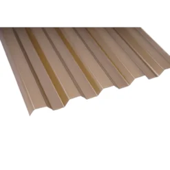 Valokate Keraplast PC Sun trapetsilevy 1,0 mm pronssi koko 1040 x 4500 mm