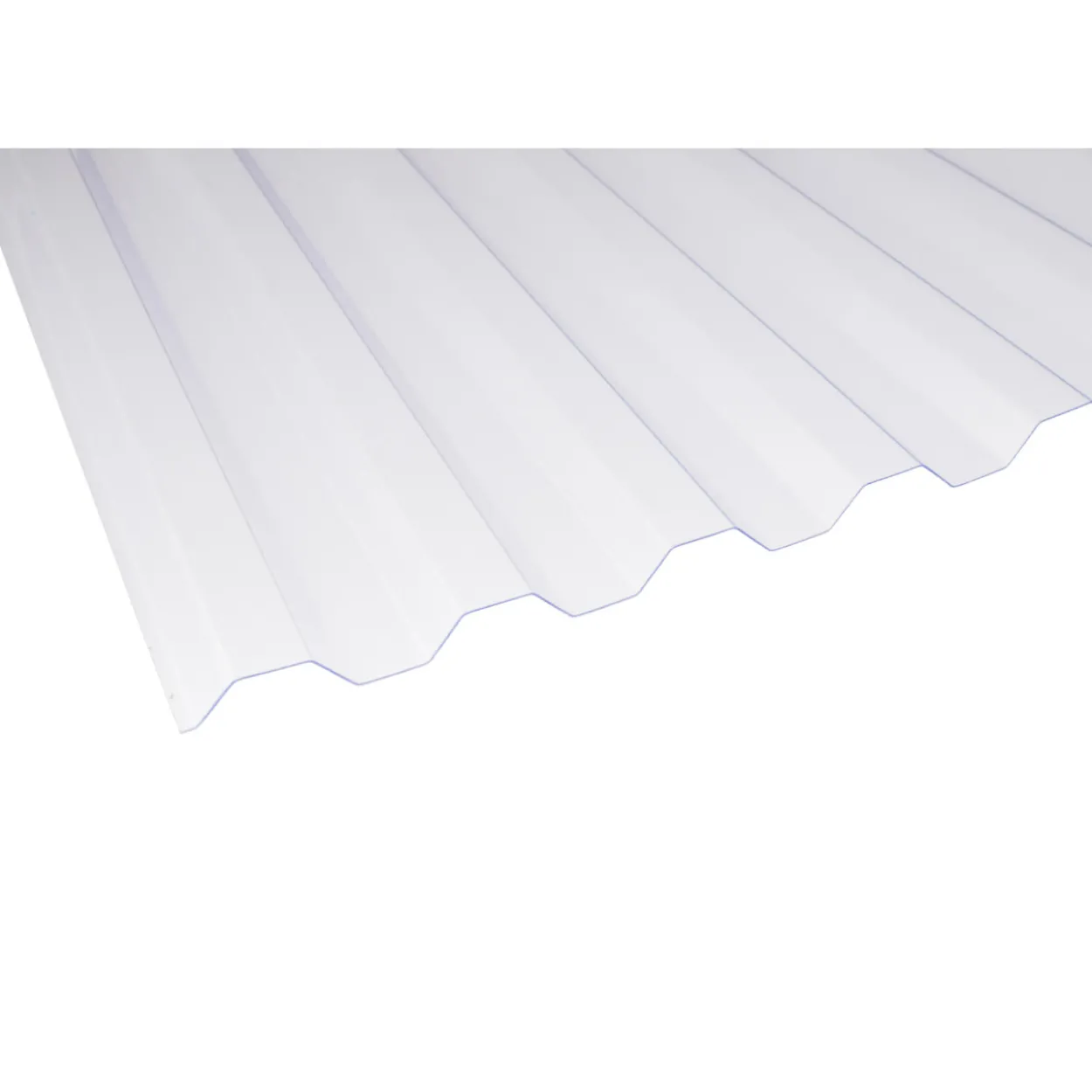 Valokate Keraplast PVC trapetsilevy 0,8 mm s.kirkas 1040 x 2500 mm