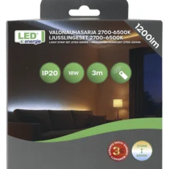Valonauhasarja Led Energie CCT 3m 1200lm